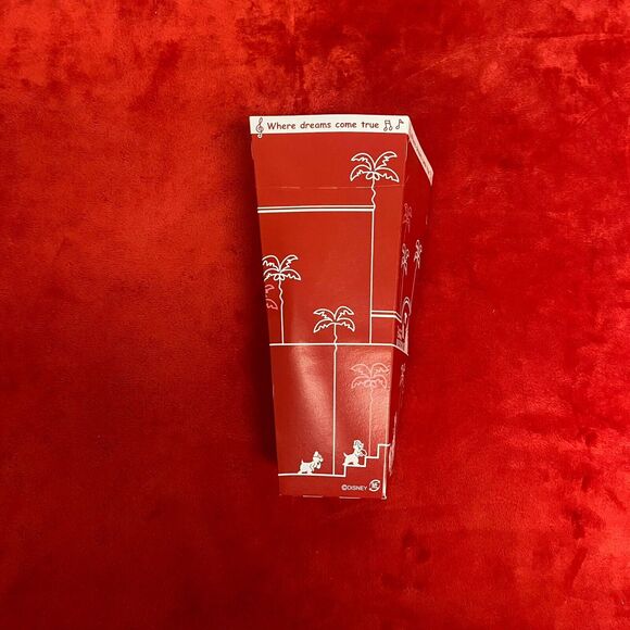 Tokyo Disneyland Limited Edition Souvenir Popcorn Cardboard Box Red White Japan - Picture 7 of 13